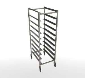 PLATTER CART-SSK 1810 STAINLESS STEEL